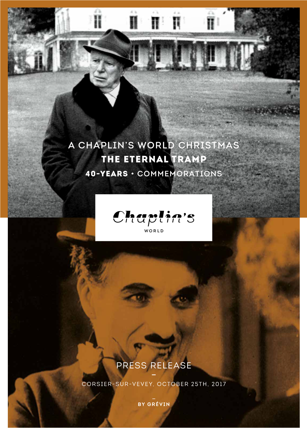 A Chaplin's World Christmas the Eternal Tramp