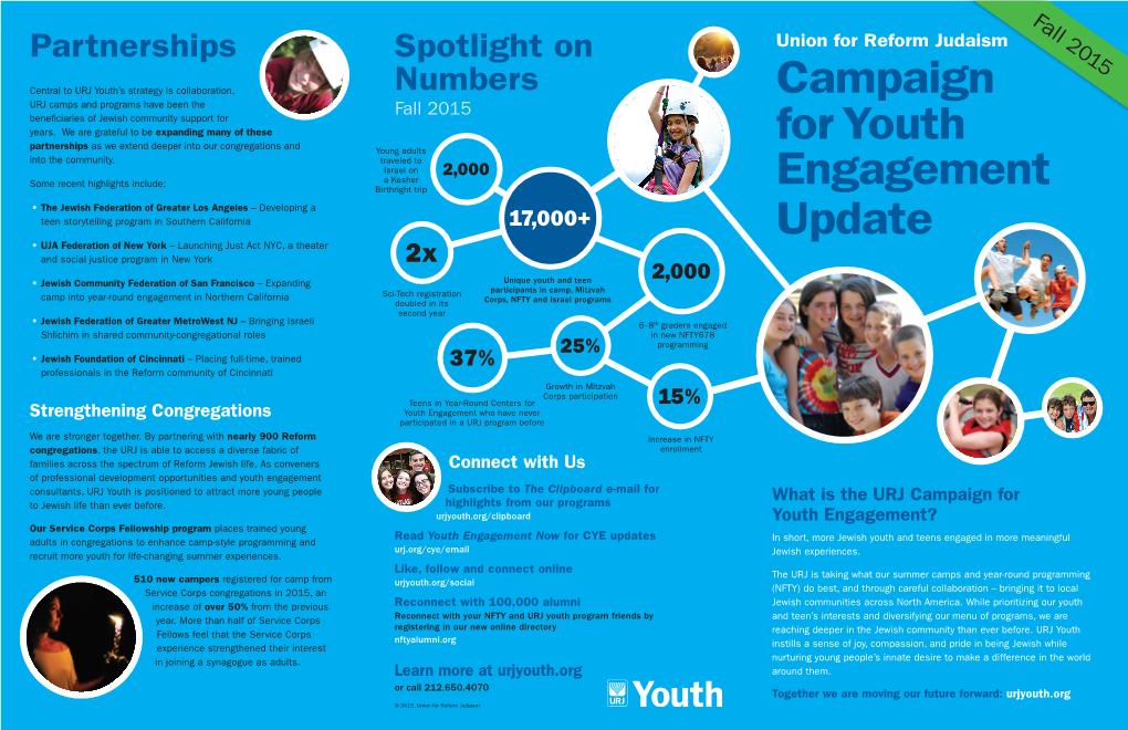 Campaign for Youth Engagement Update
