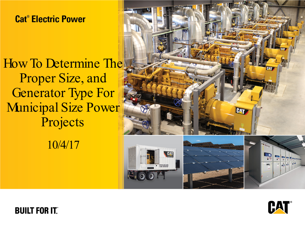 Turbines Vs. Recips – How to Determine the Proper Size And