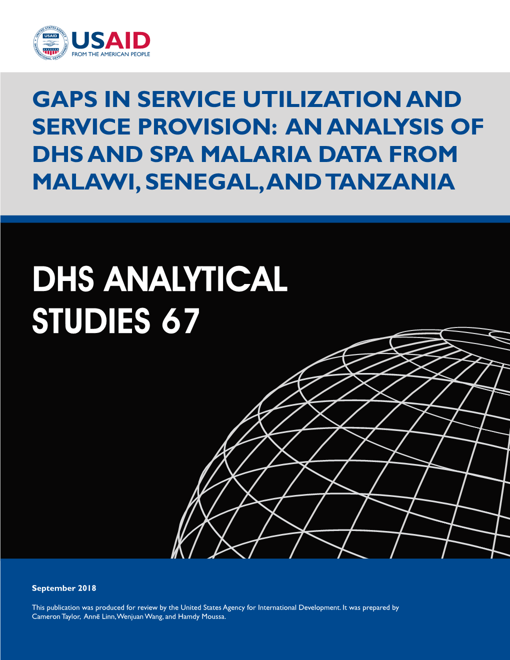 Gaps in Service Utilization and Service Provision: an Analysis of DHS and SPA Malaria Data from Malawi, Senegal, and Tanzania