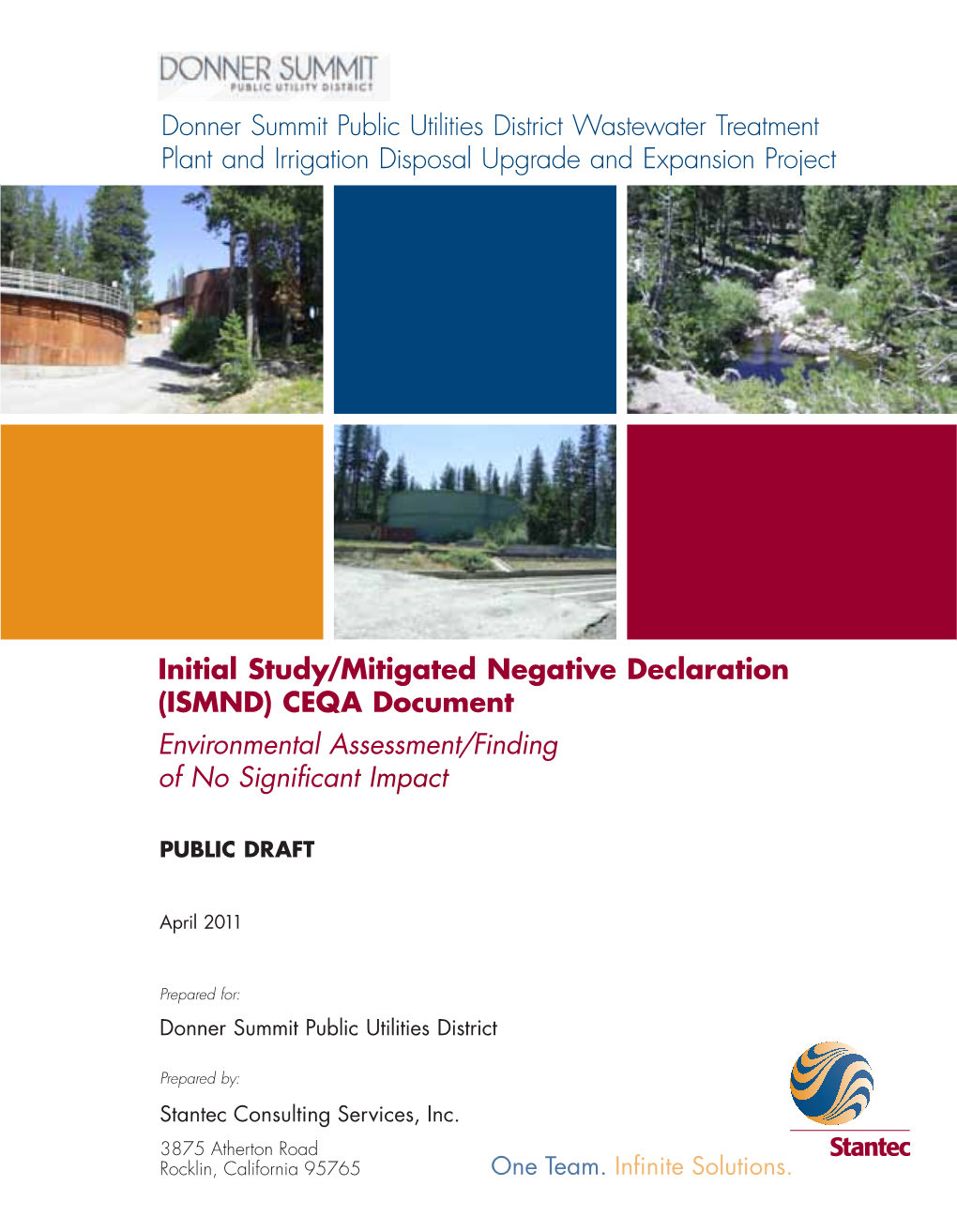 CEQA Document Environmental Assessment/Finding of No Significant Impact