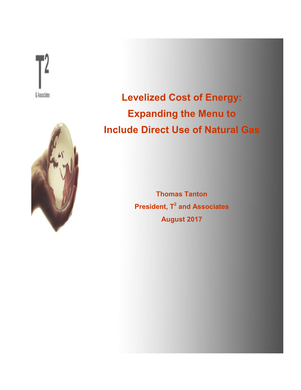 Levelized Cost of Energy: Expanding the Menu to Include Direct Use of Natural Gas