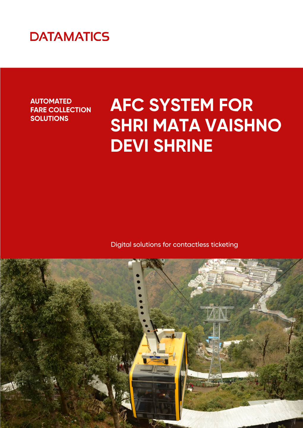 Brochure Automated Fare Collection System for Shri Mata Vaishno Devi
