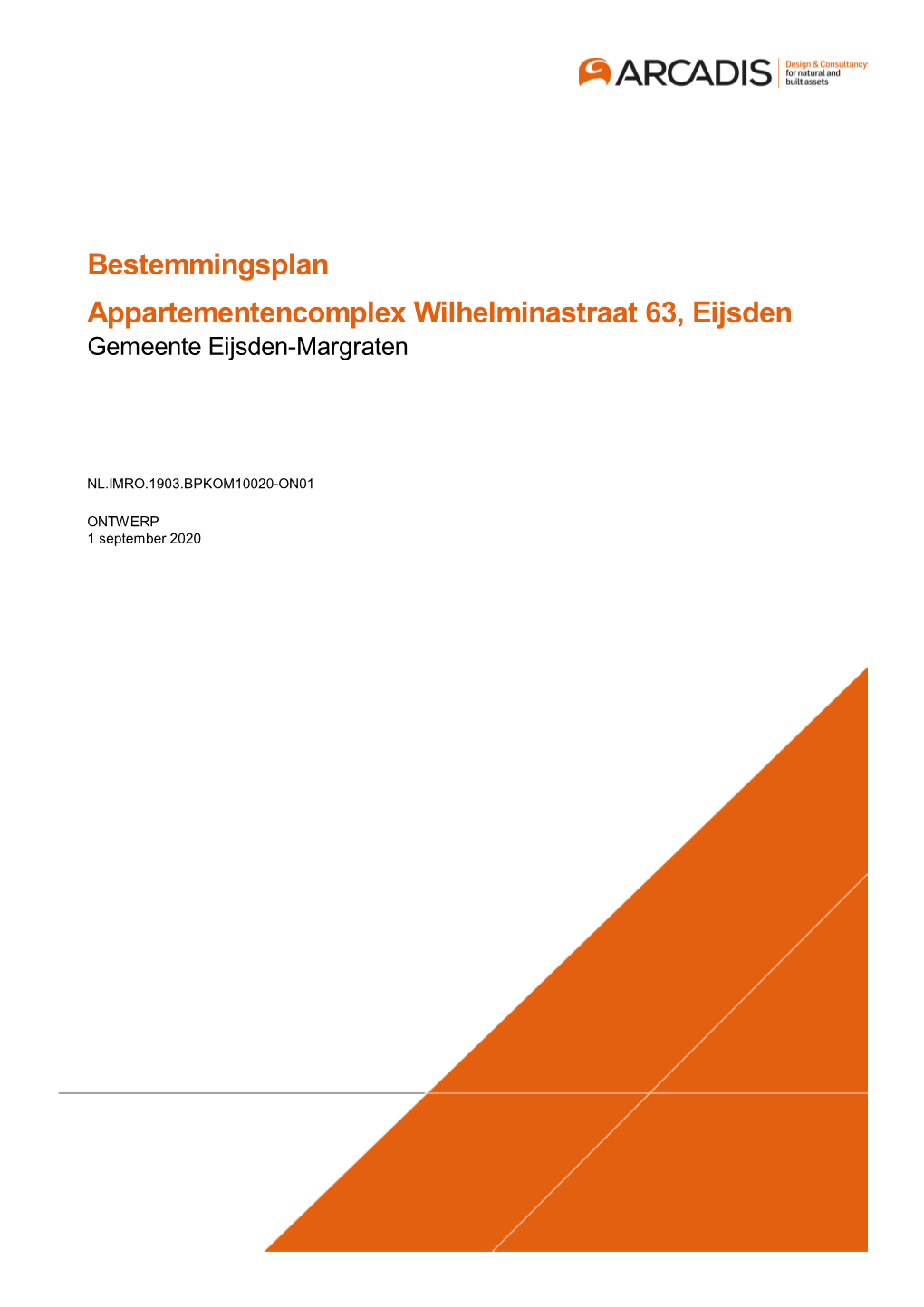 Bestemmingsplan Appartementencomplex Wilhelminastraat 63, Eijsden Gemeente Eijsden-Margraten