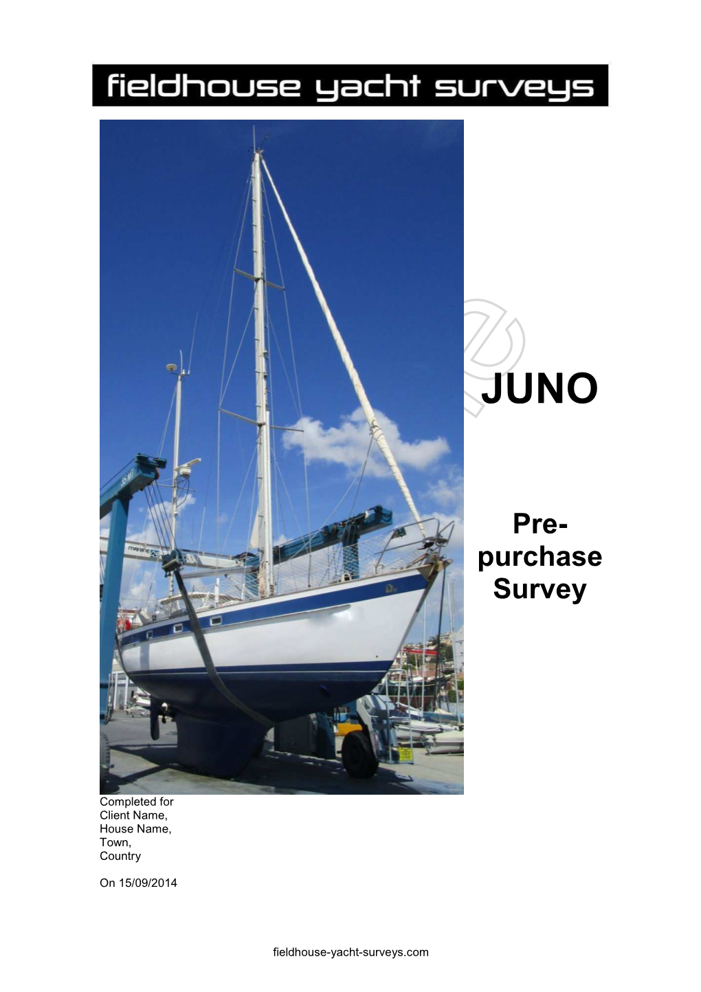 Hallberg Rassy 42, Pre-Purchase Survey