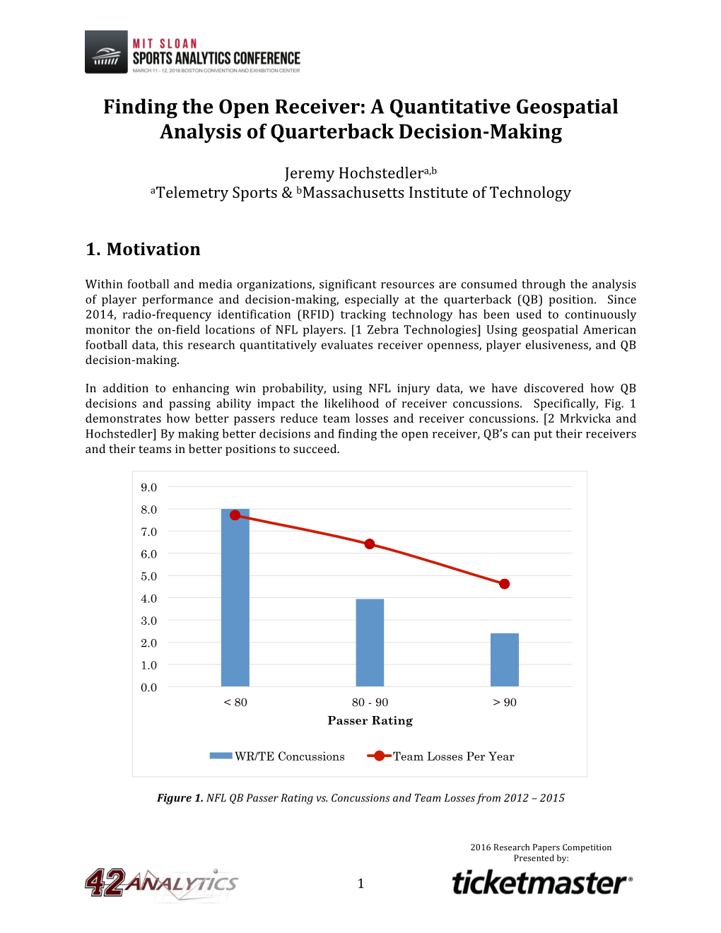 Finding the Open Receiver: a Quantitative Geospatial Analysis of Quarterback Decision-Making