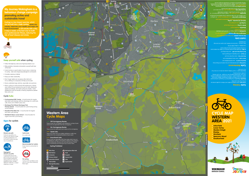 Cycle Map Western Area 2021