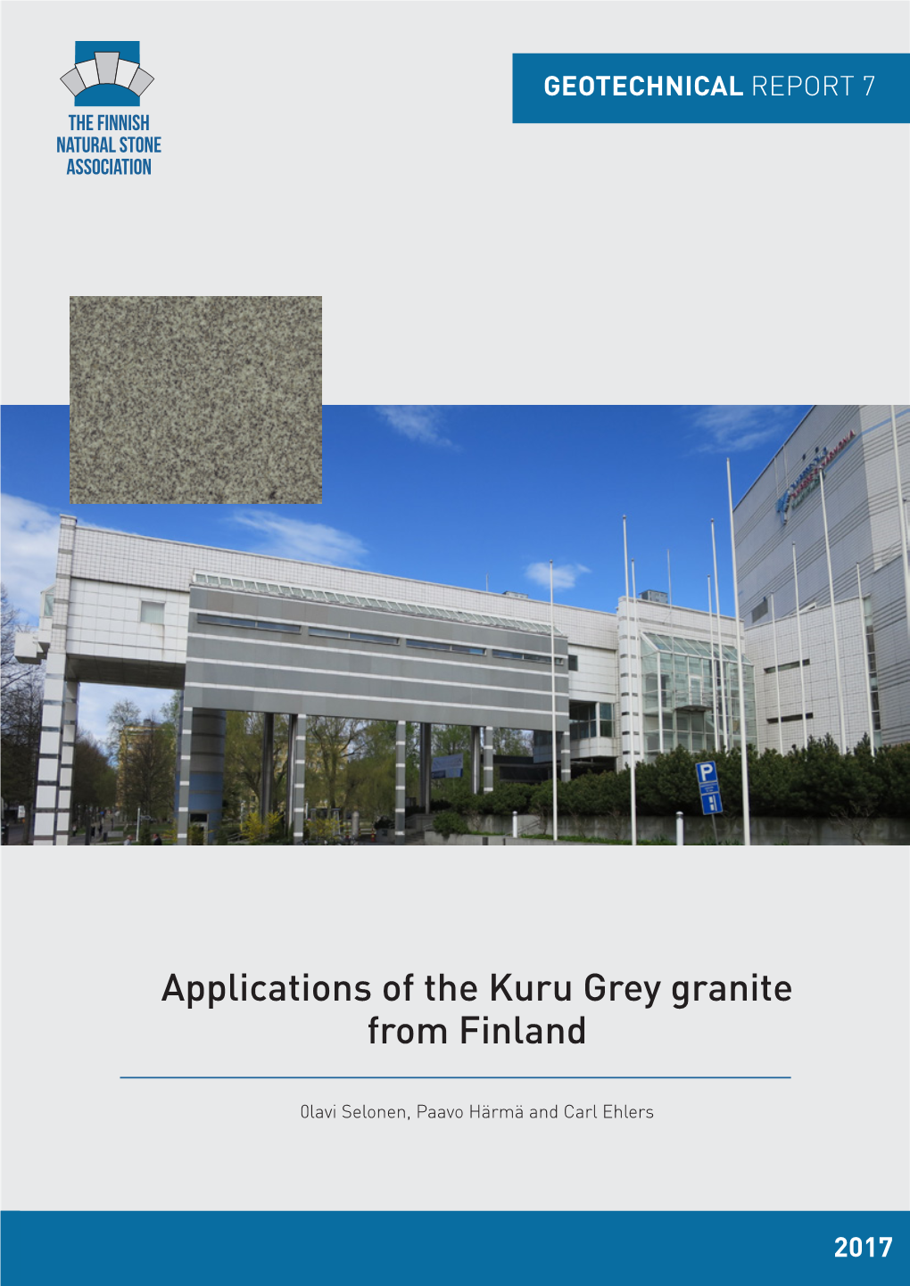 Applications of the Kuru Grey Granite from Finland