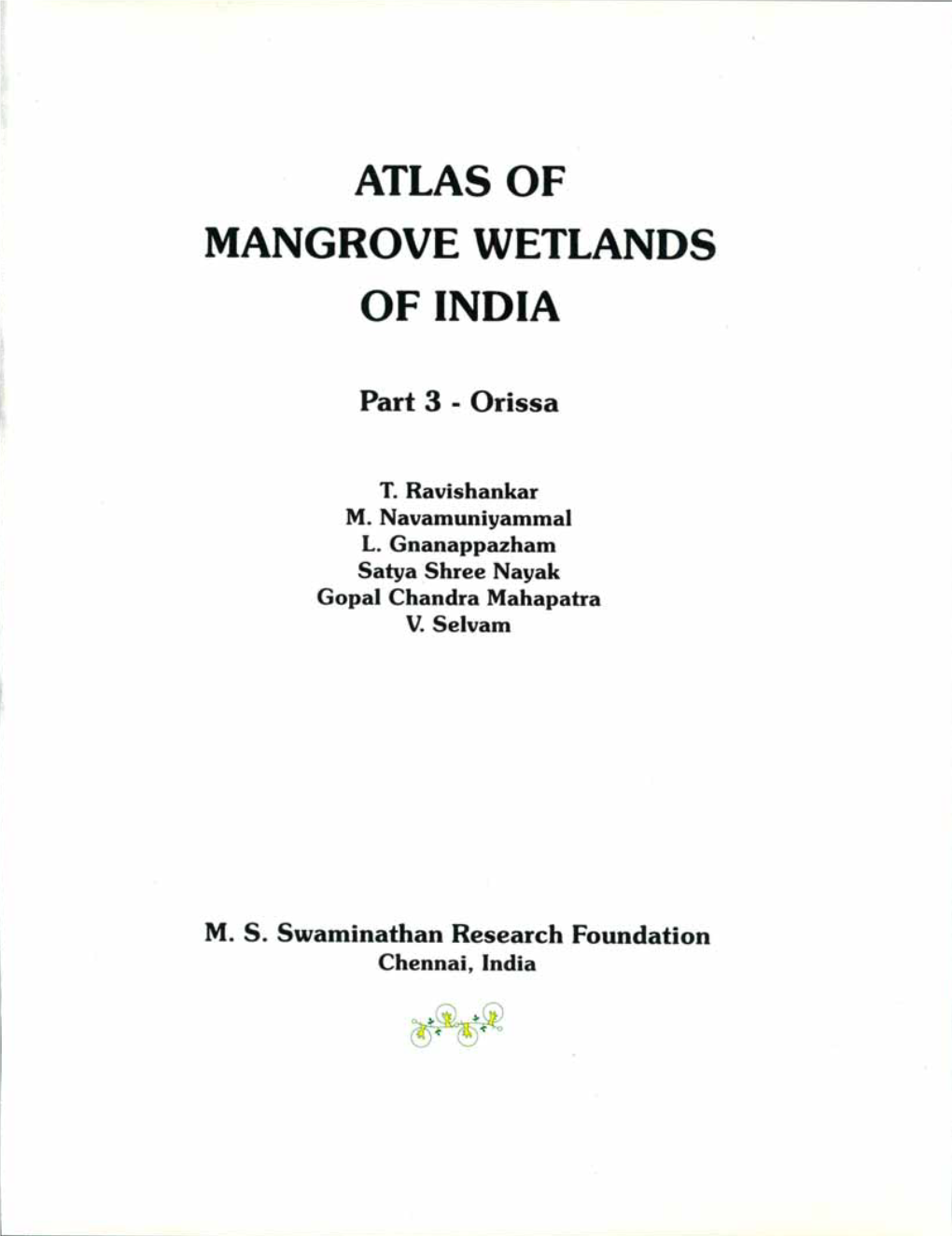 Mangrove Wetlands of Orissa
