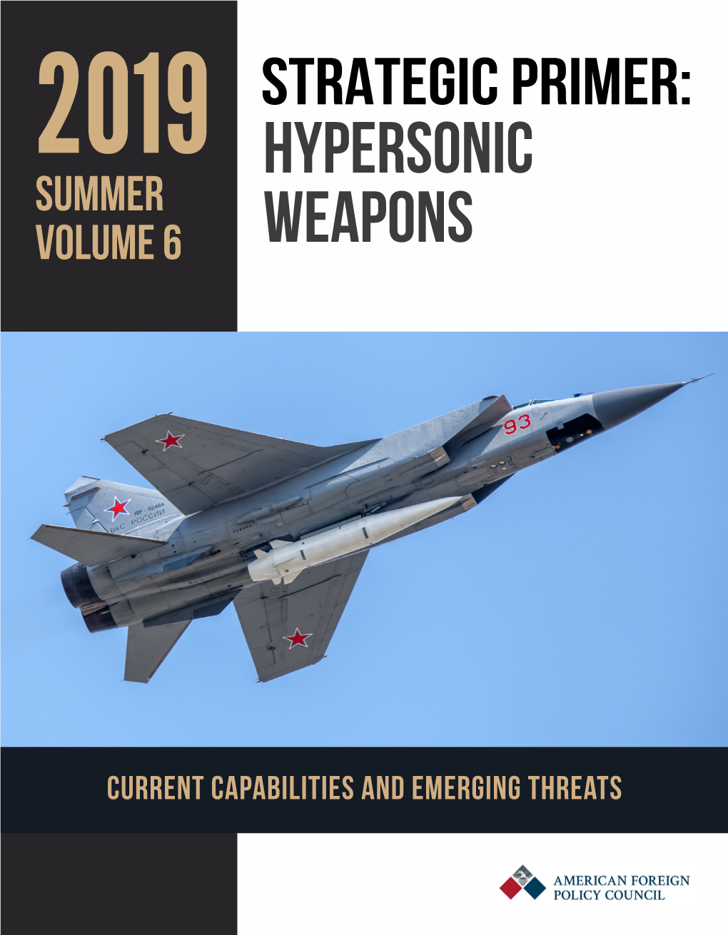 2019 Hypersonic Weapons