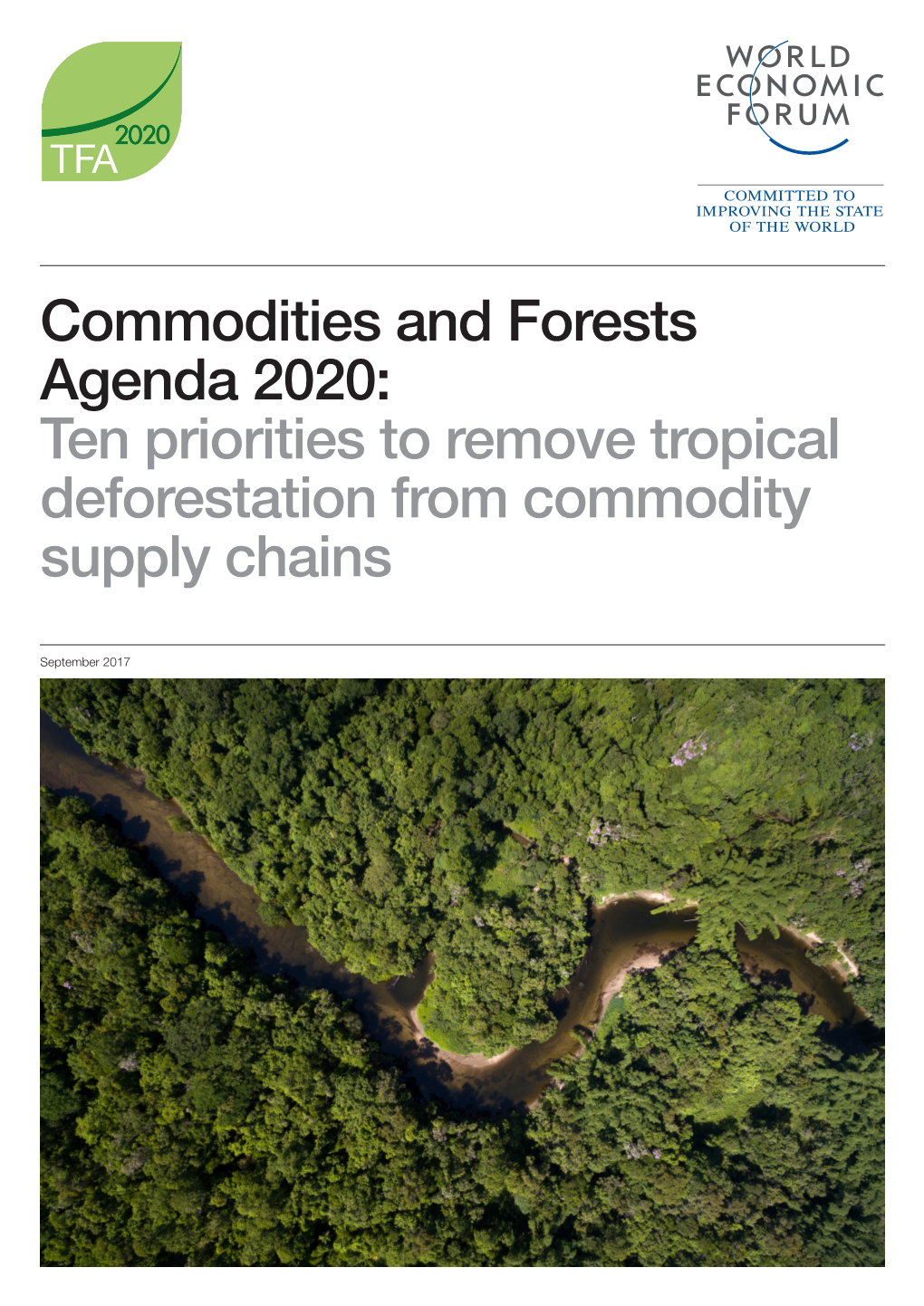 Commodities and Forests Agenda 2020: Ten Priorities to Remove Tropical Deforestation from Commodity Supply Chains