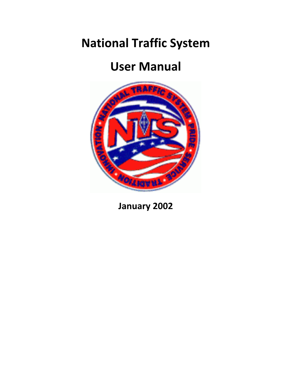 National Traffic System User Manual