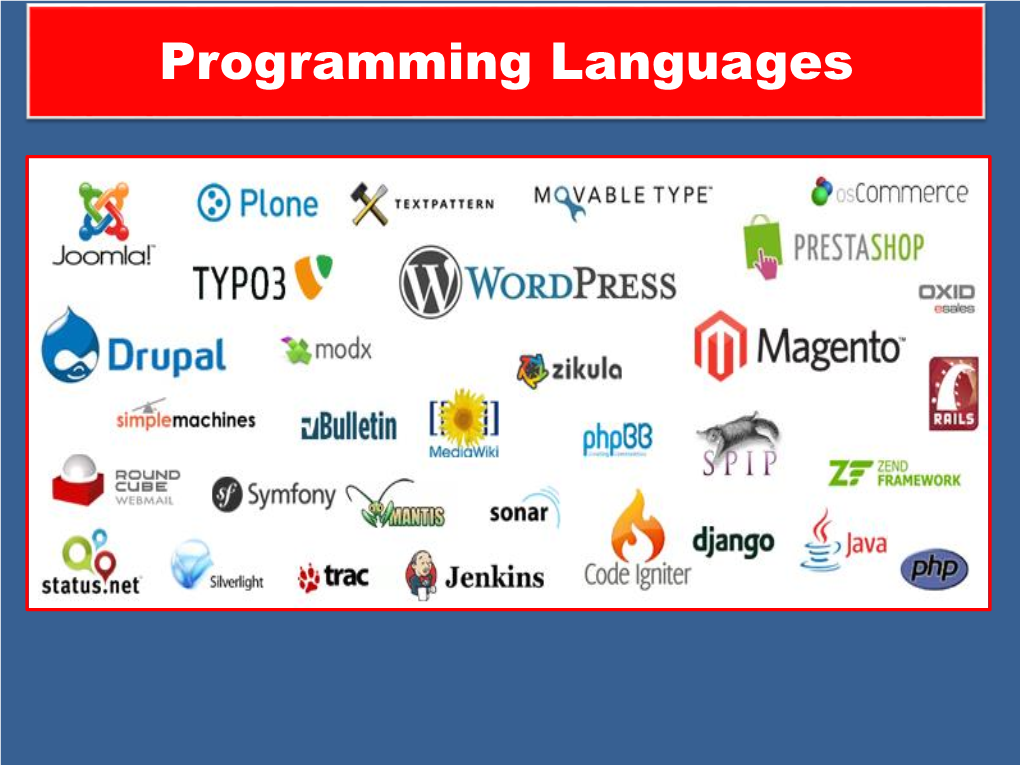 Programming Languages BASIC TERMS