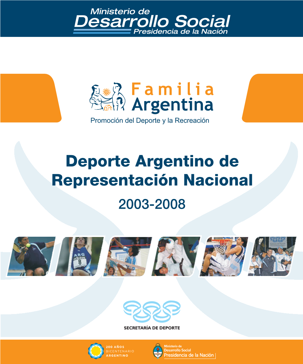 Deporte Argentino De Representación Nacional 2003-2008
