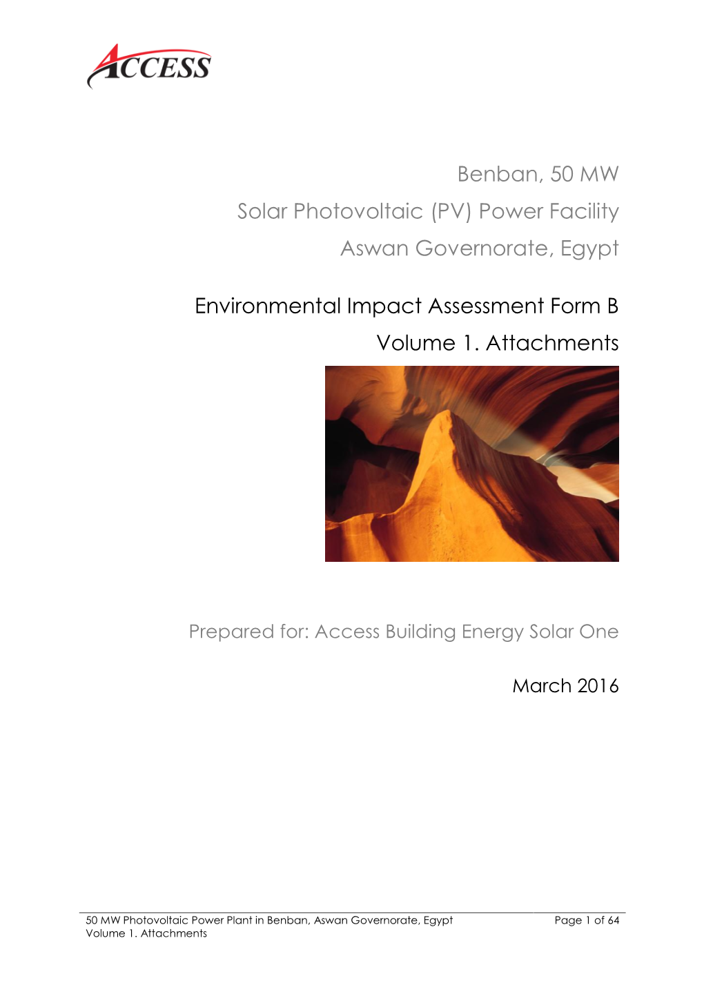 PV) Power Facility Aswan Governorate, Egypt