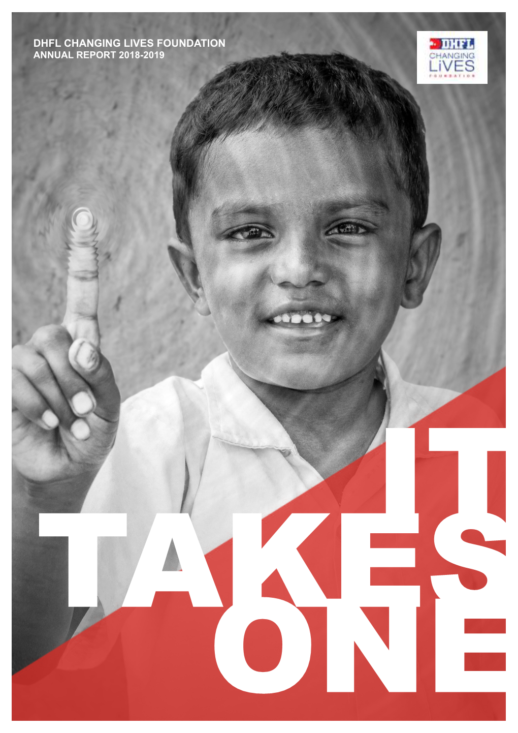 DHFL Changing Lives Foundation Annual Report FY2018-19..Pdf