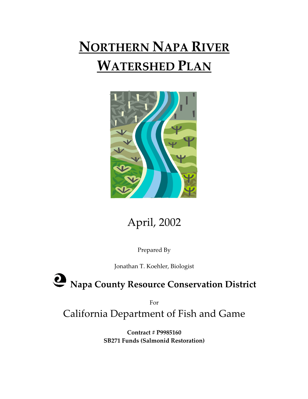 Northern Napa River Watershed Plan