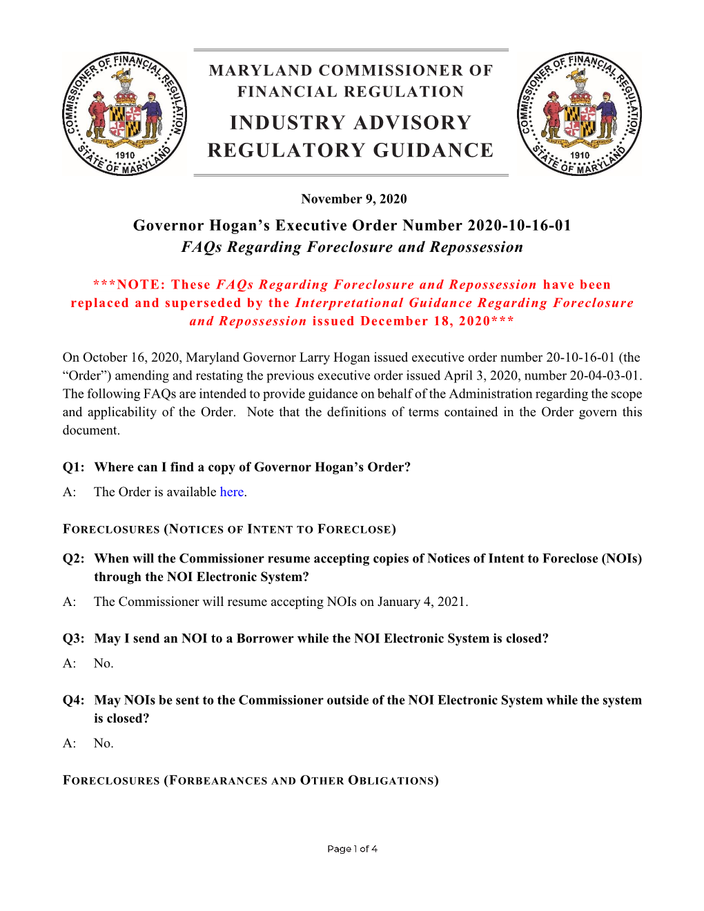 Faqs Regarding Foreclosure and Repossession