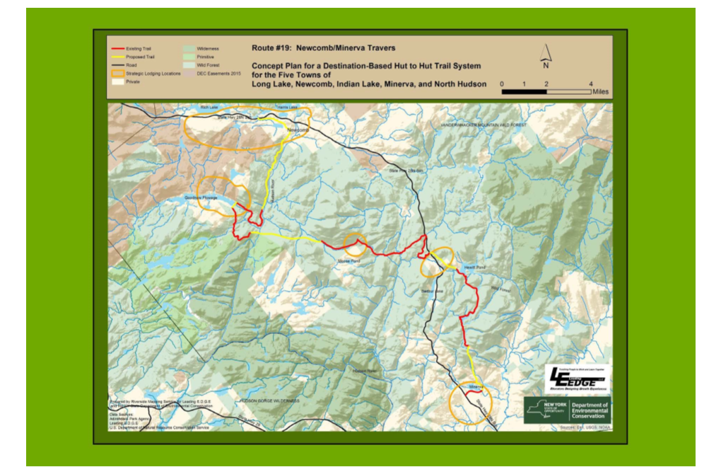 Concept Plan for a Hut-To-Hut Destination-Based Trail System