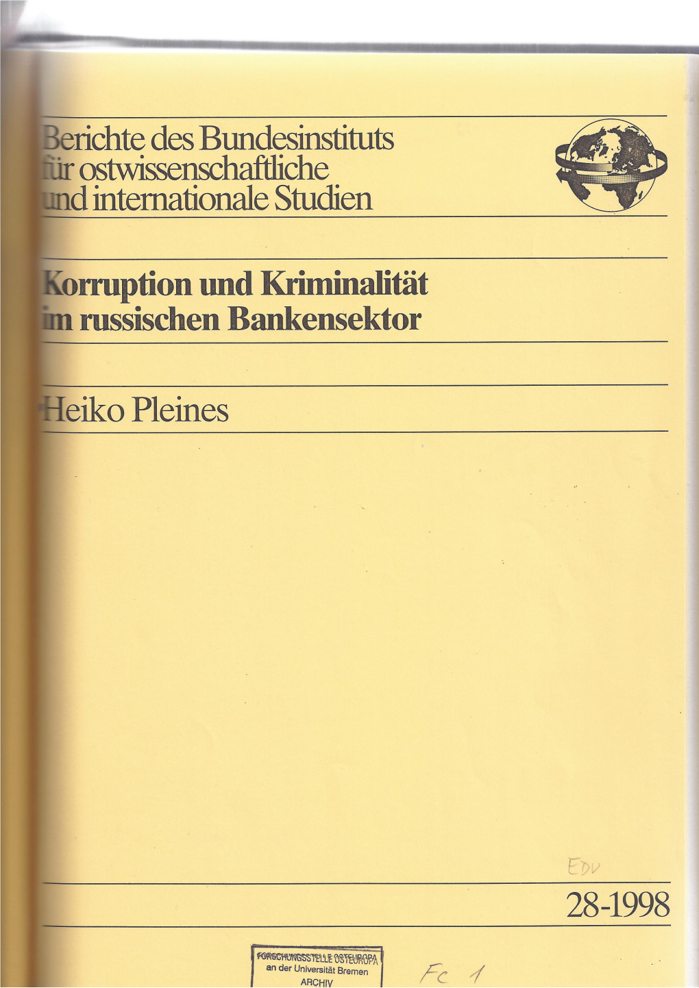 Korruption Und Kriminalität Im Russischen Bankensektor 3