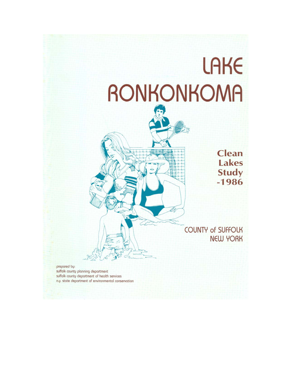 Lake Ronkonkoma Clean Lakes Study