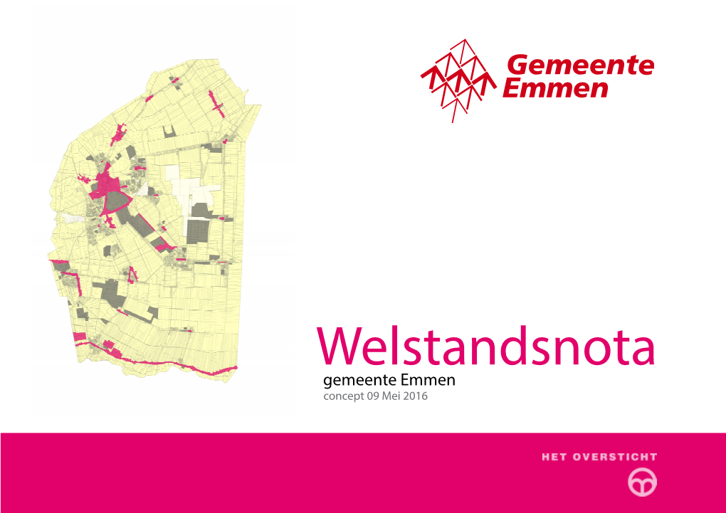 Welstandsnota Welstandsnota Koers Op Kwaliteitgemeente Emmen Concept 09 Mei 2016