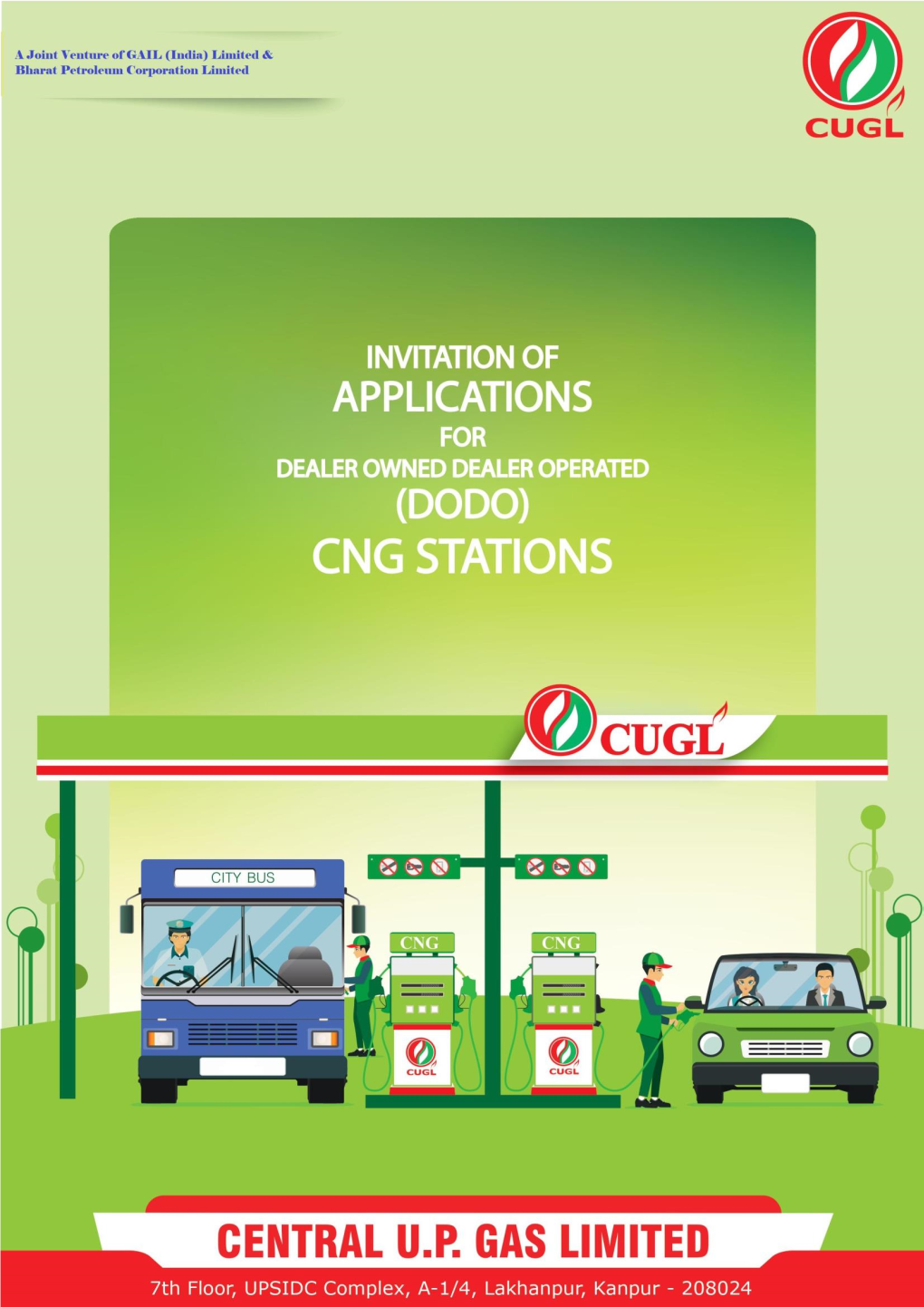 Application for Setting up CNG Stations on DODO (Dealer Owned