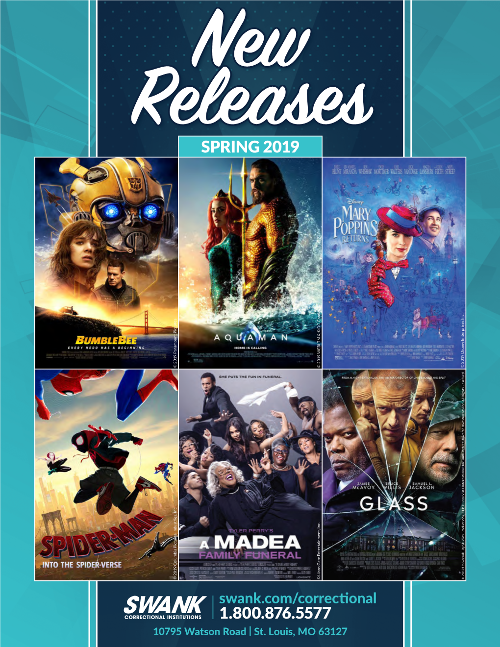 SPRING 2019 © 2019 Paramount Pictures 2019 © WEBI© 2019 TM & © DC Comics Disney© 2019 Enterprises Inc