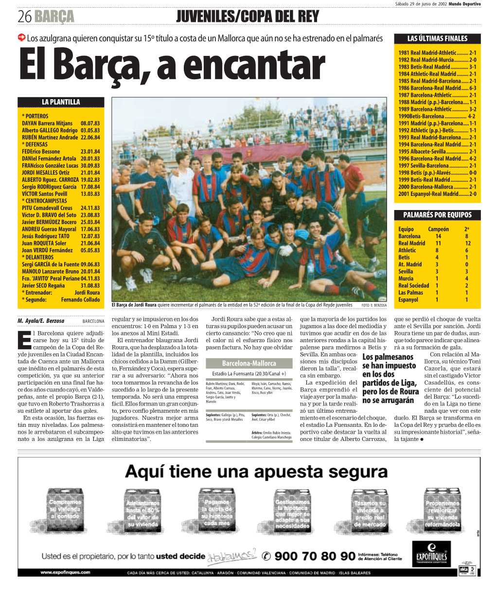 Elbarça,Aencantar