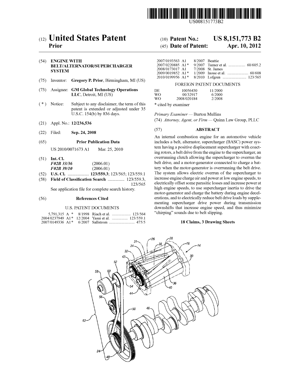 (12) United States Patent (10) Patent No.: US 8,151,773 B2 Prior (45) Date of Patent: Apr