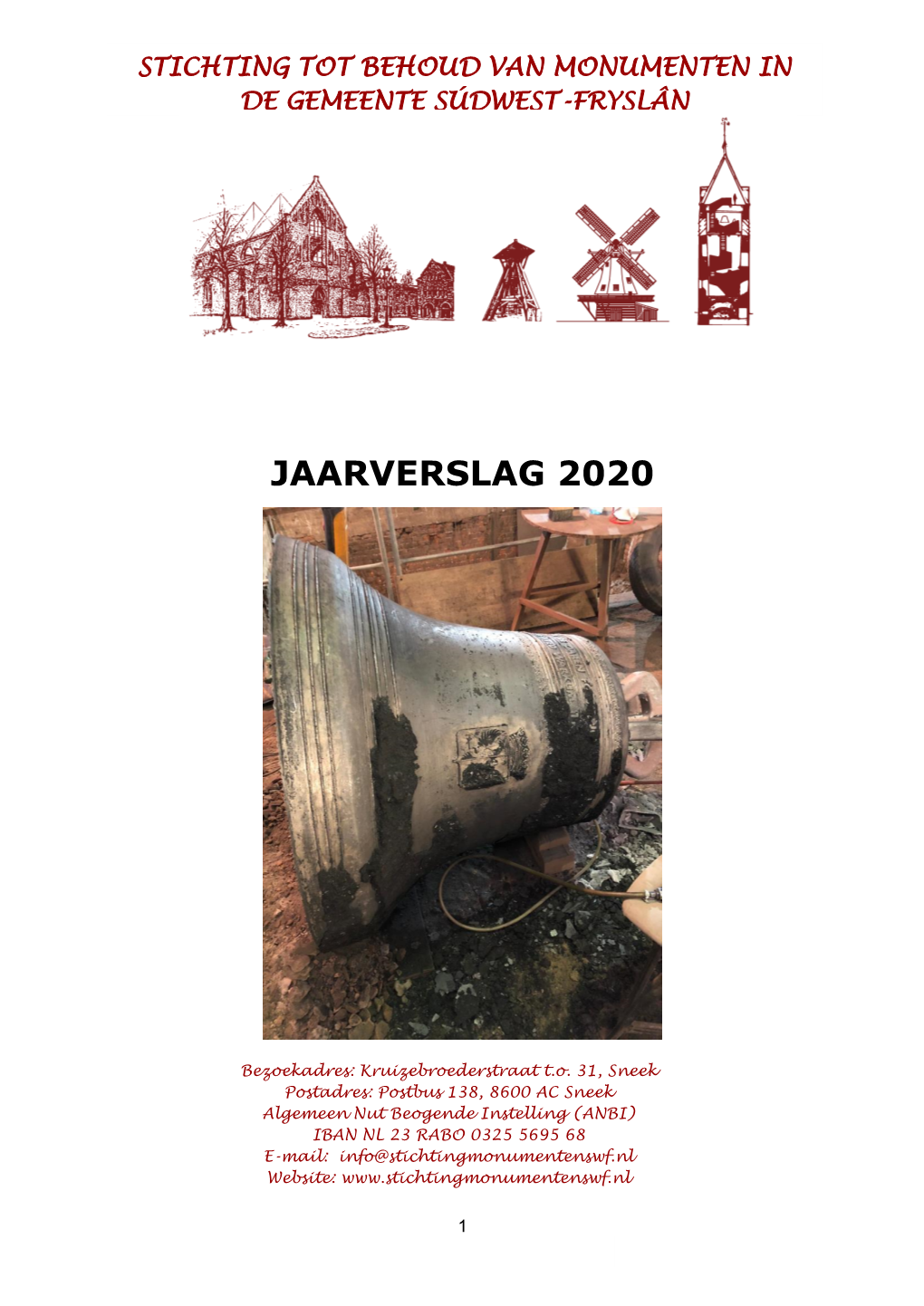 Jaarverslag 2020 DE GEMEENTE SÚDWEST-FRYSLÂN
