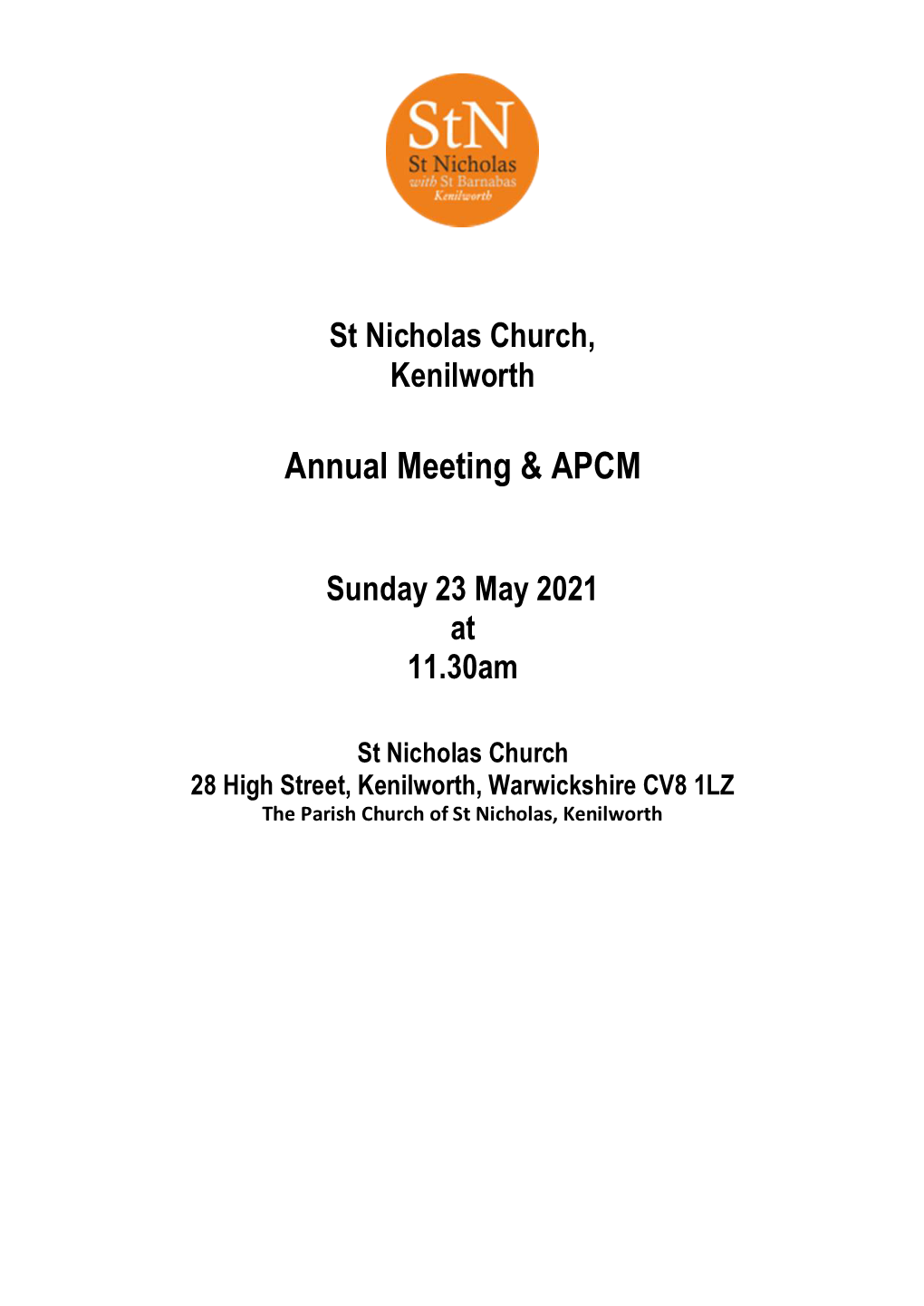 Annual Meeting & APCM