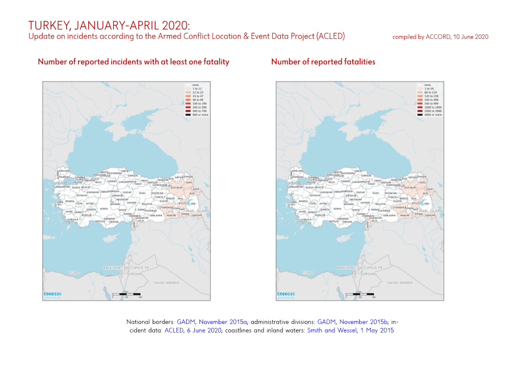 ACLED) Compiled by ACCORD, 10 June 2020