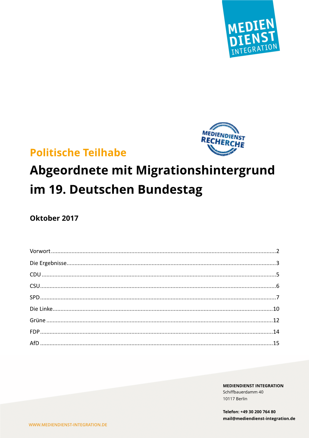 Abgeordnete Mit Migrationshintergrund Des 19