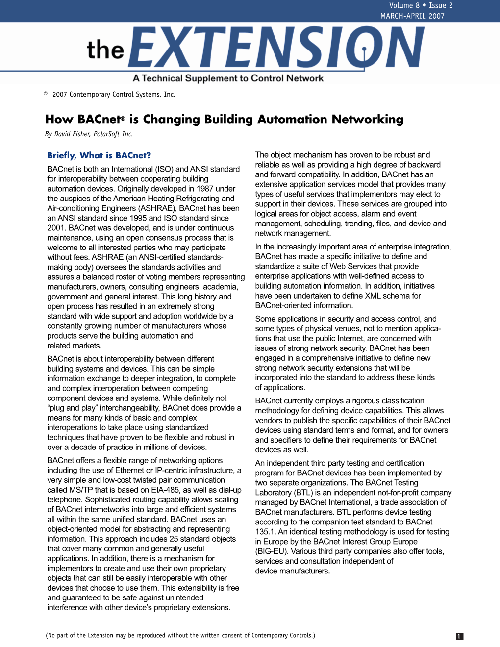 How Bacnet Is Changing Building Automation Networking