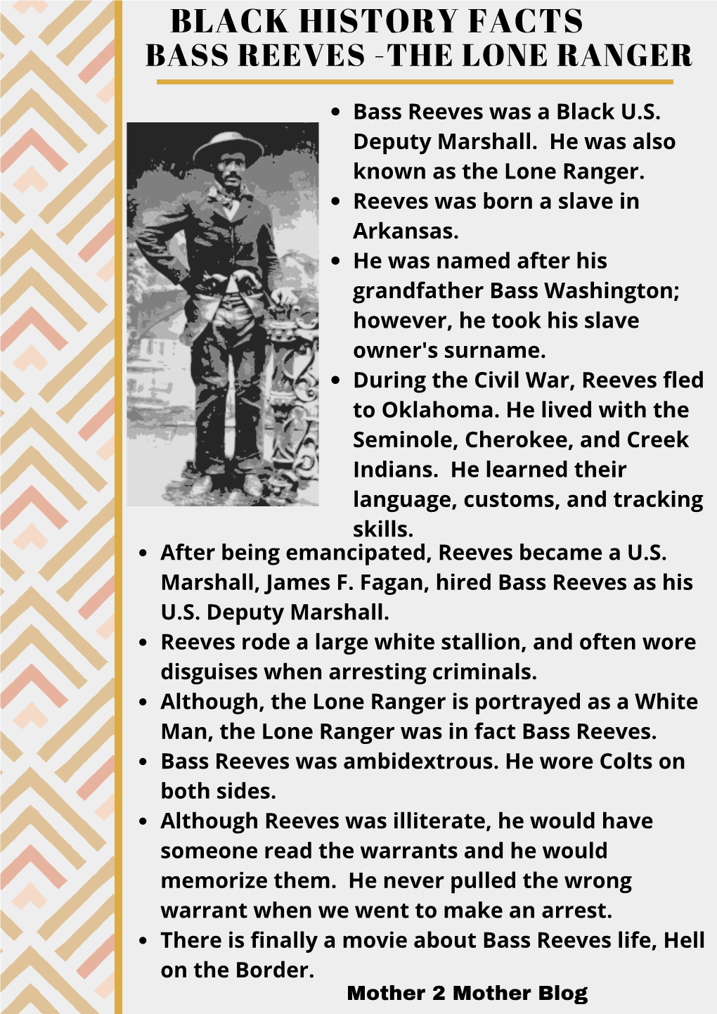 Bass Reeves -The Lone Ranger