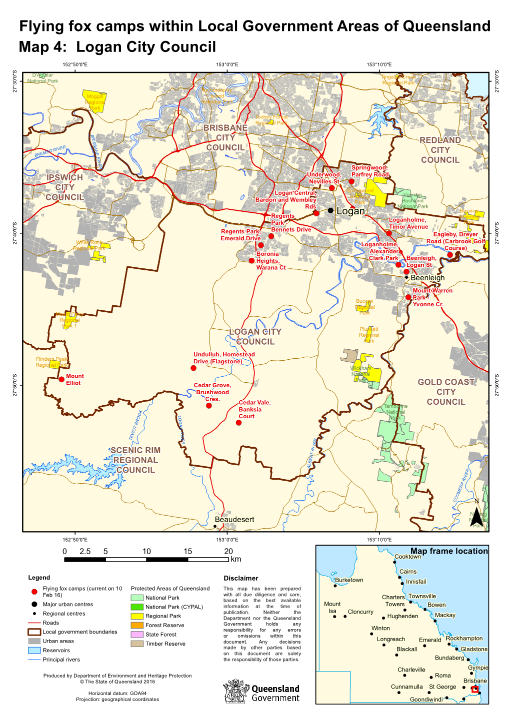 Map 4: Logan City Council