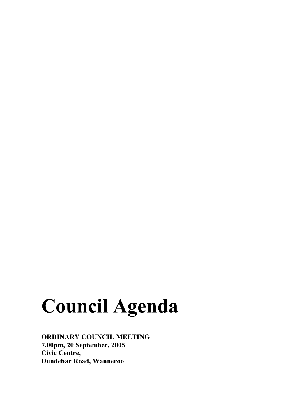 Council Agenda Management Software