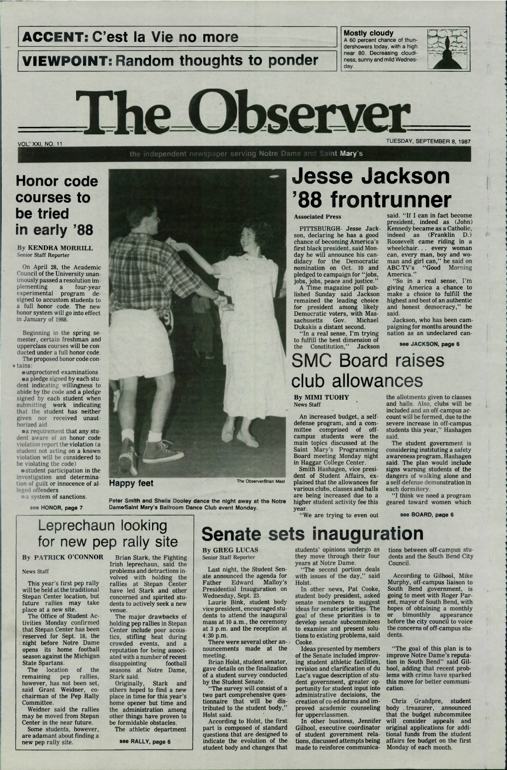Jesse Jackson '88 Frontrunner