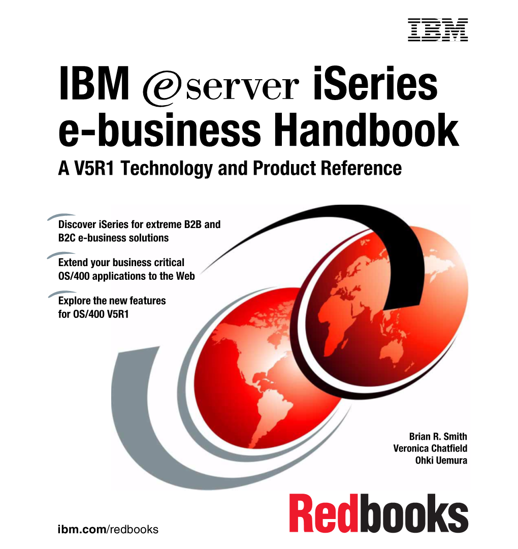 IBM Iseries E-Business Handbook a V5R1 Technology and Product Reference