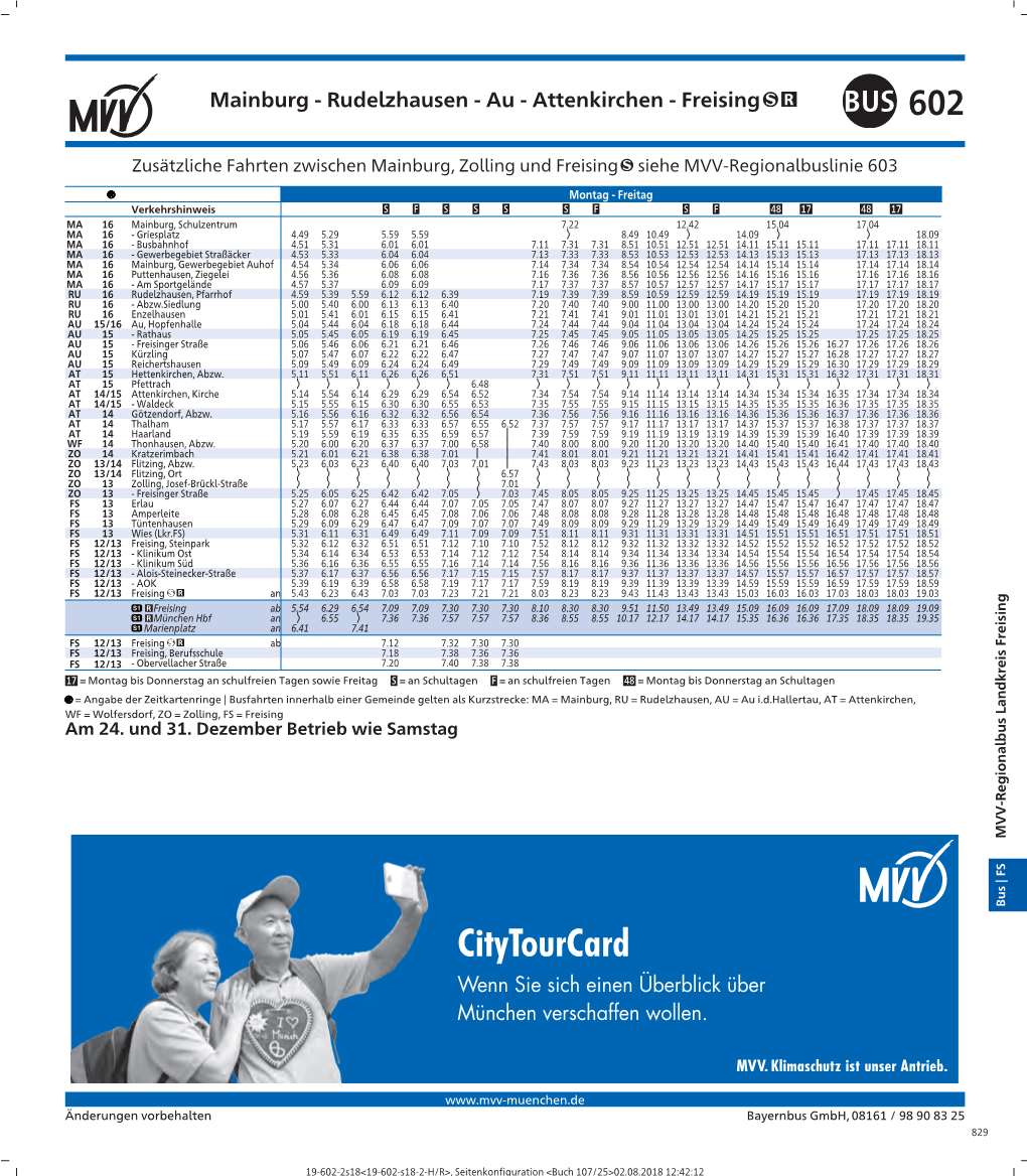 602 Mainburg - Rudelzhausen - Au - Attenkirchen - Freising