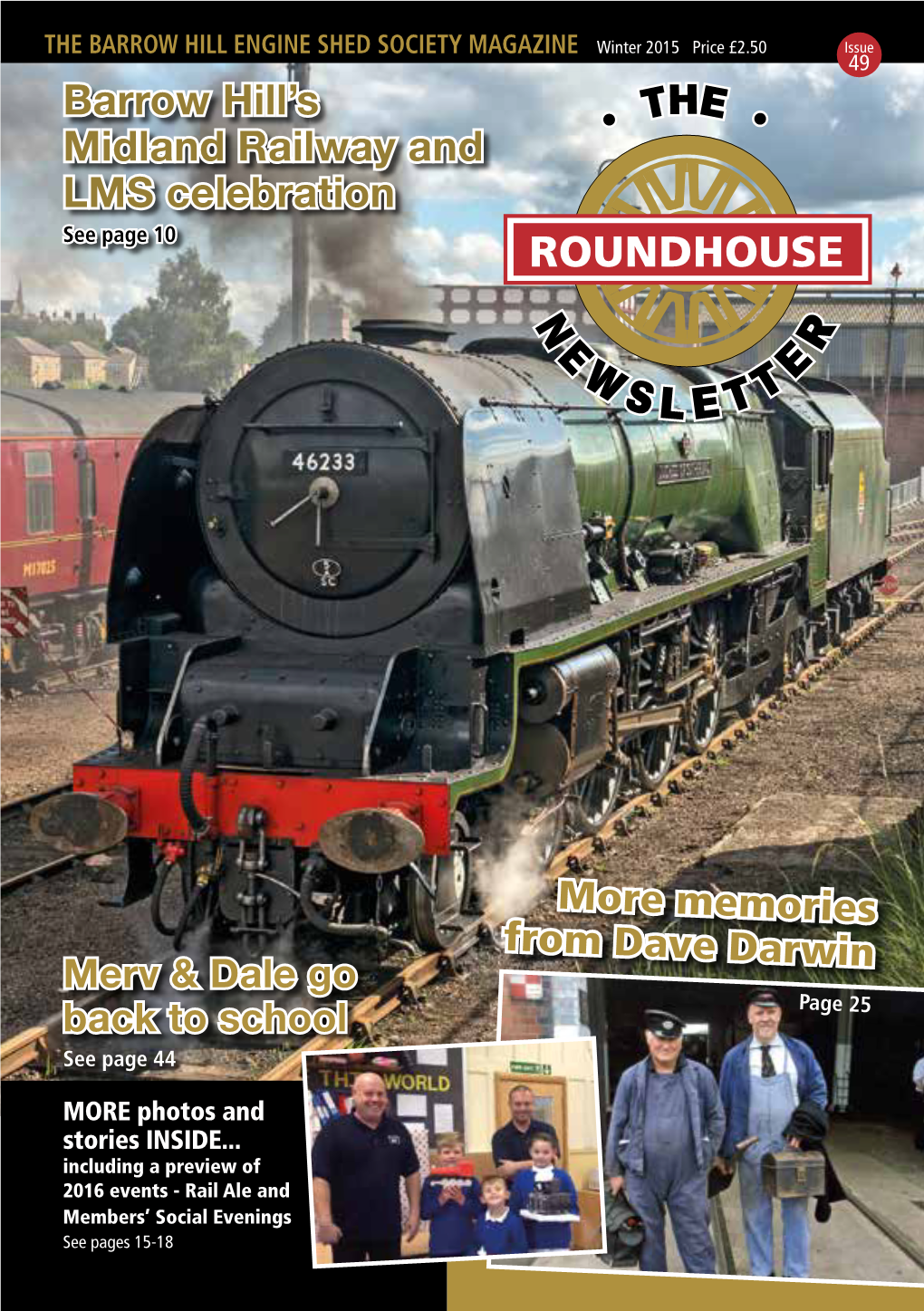 Barrow Hill's Midland Railway and LMS Celebration