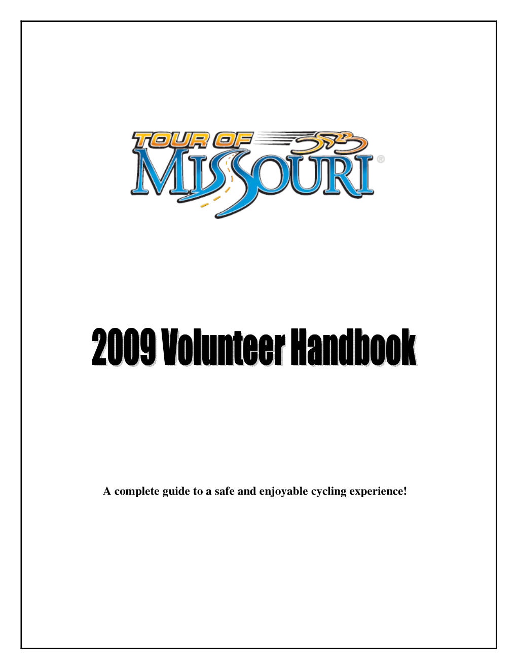 Volunteer Handbook