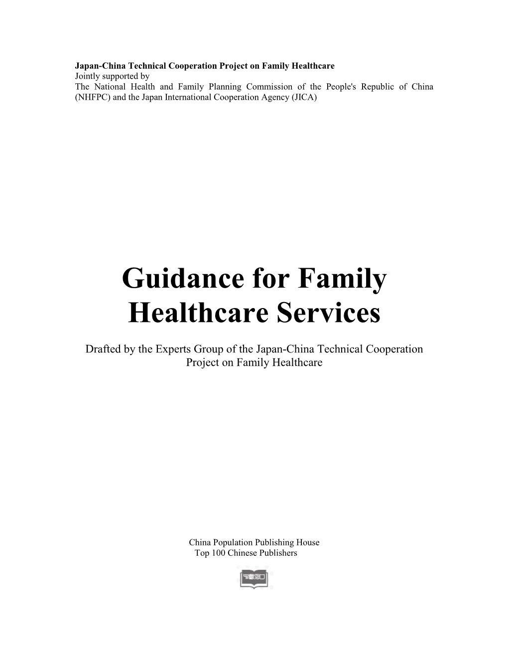 Guidance for Family Healthcare Services