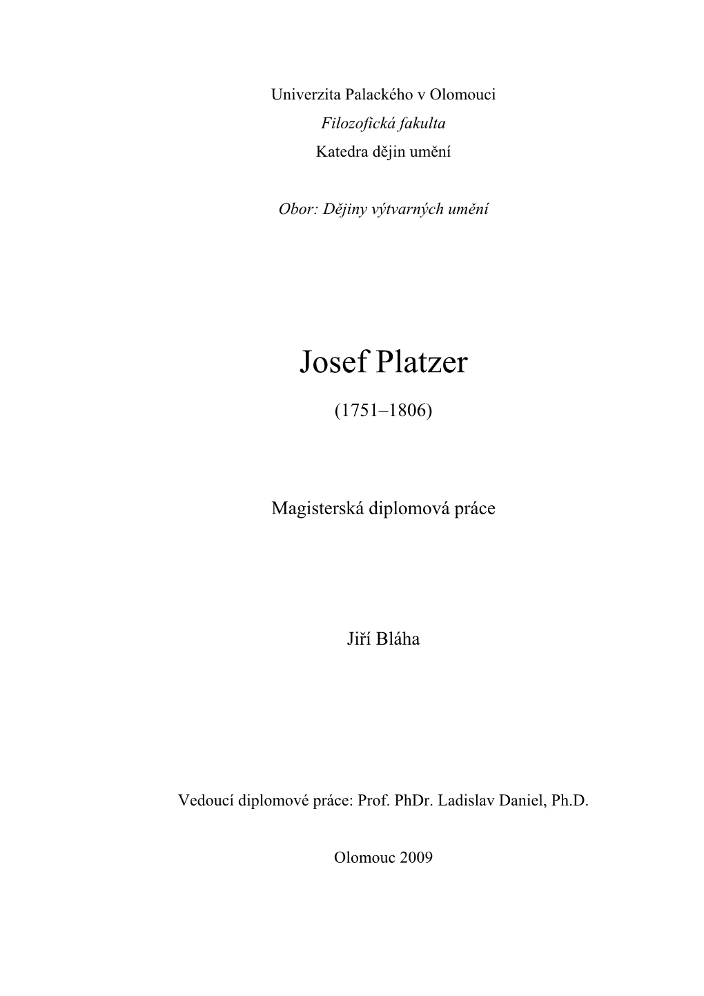 Josef Platzer