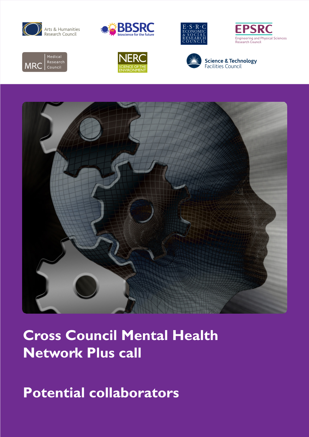 Cross Council Mental Health Network Plus Call Potential Collaborators