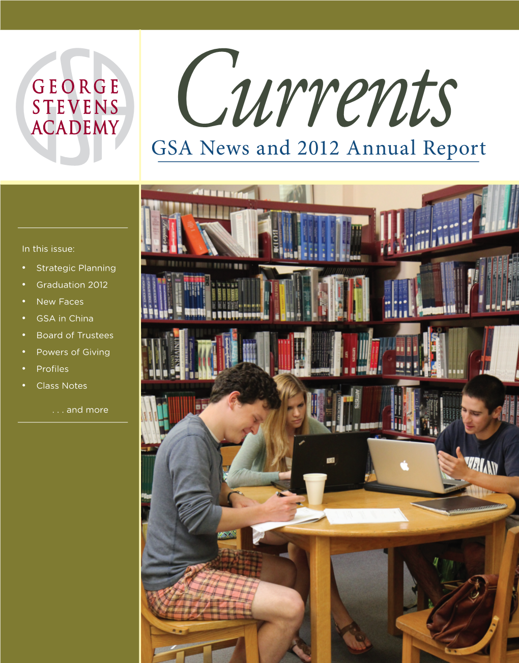 GSA News and 2012 Annual Report