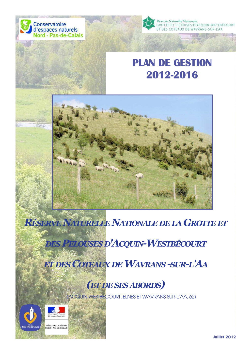 RNN De La Grotte Et Des Pelouses D'acquin-Westbécourt Et Des Coteaux De Wavrans-De-L'aa