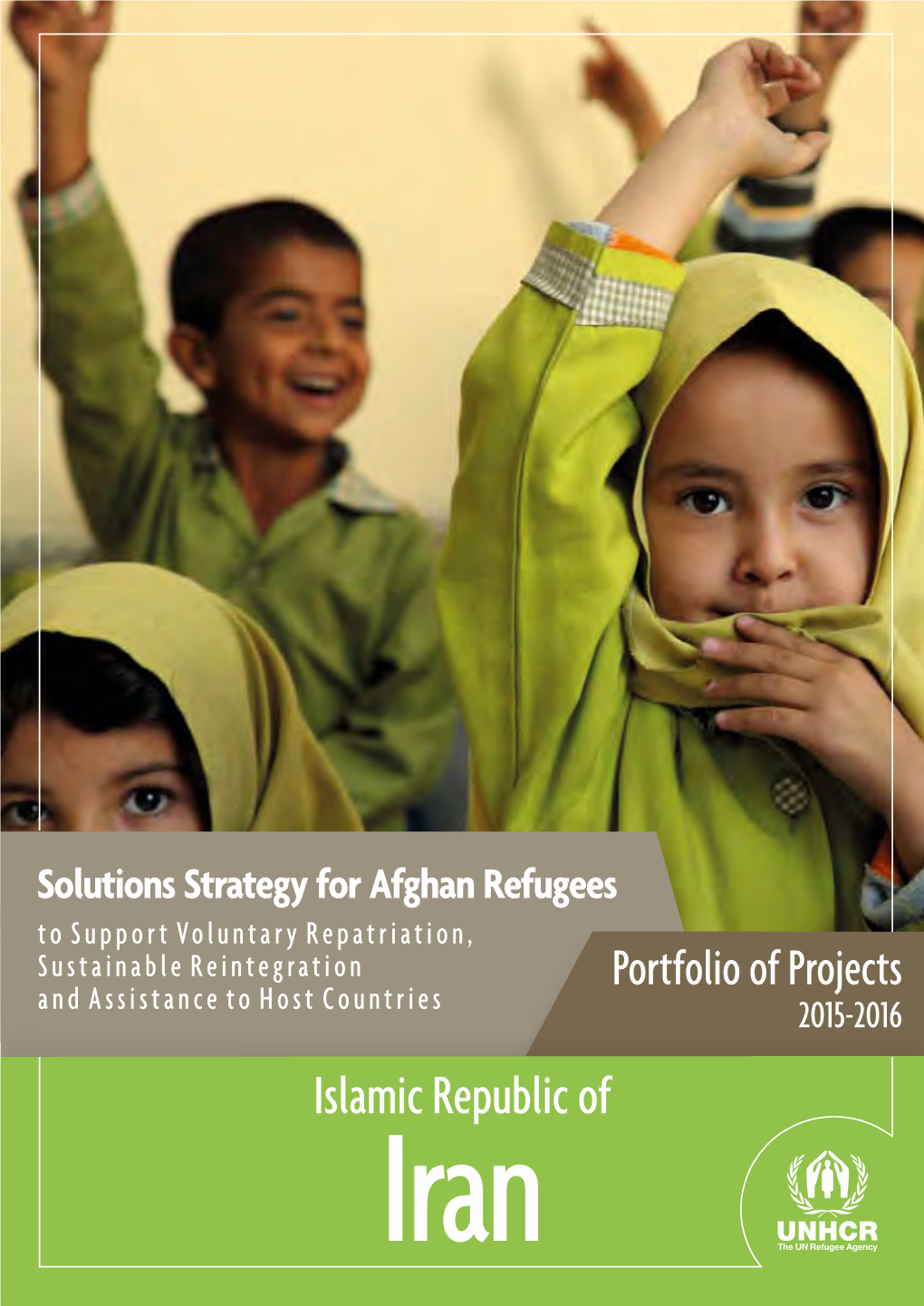 Solutions Strategy for Afghan Refugees