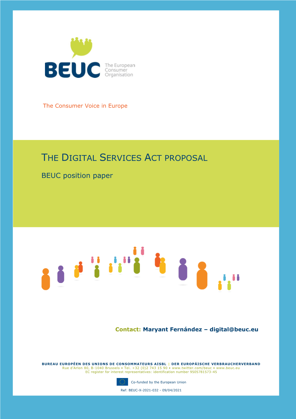 The Digital Services Act Proposal